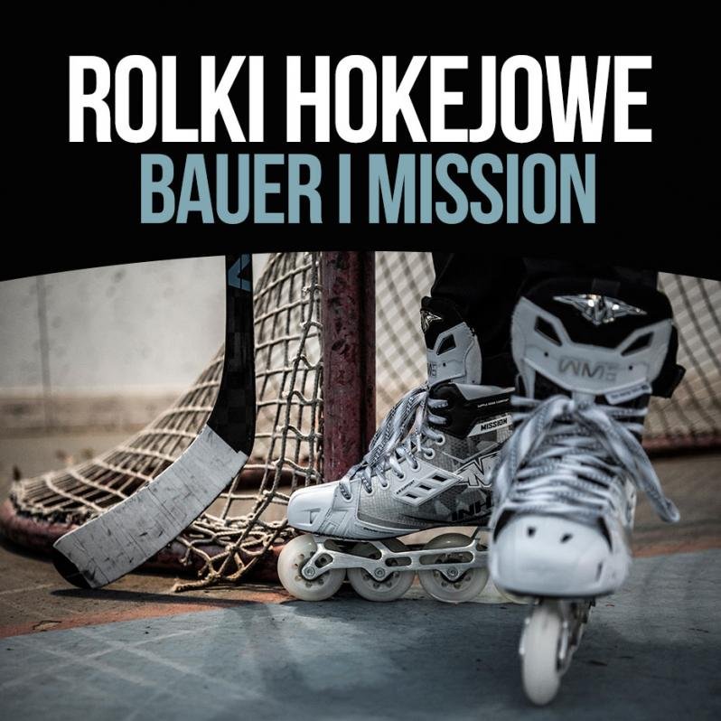 Rolki hokejowe Bauer i Mission