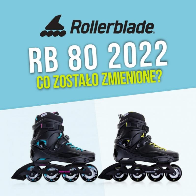 Zmiany w rolkach Rollerblade RB 80 Cruiser 2022