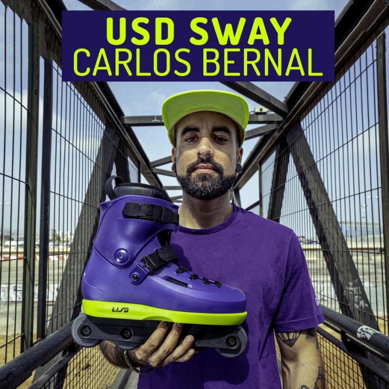 Rolki do jazdy agresywnej USD Carlos Bernal USD Sway