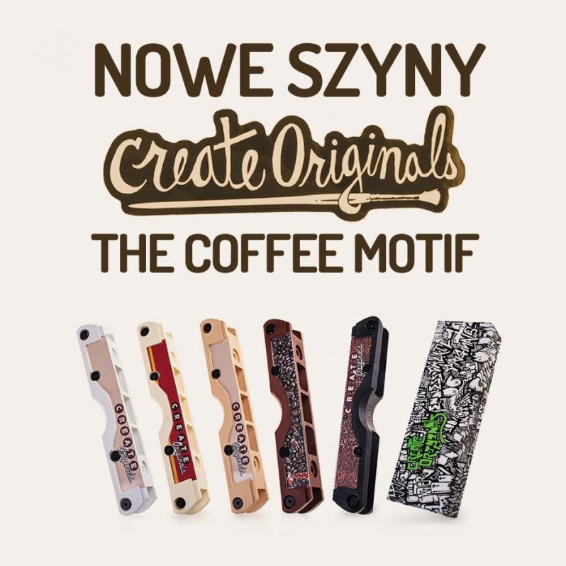 Nowa kolekcja szyn do rolek Create Originals The Coffeee Motif