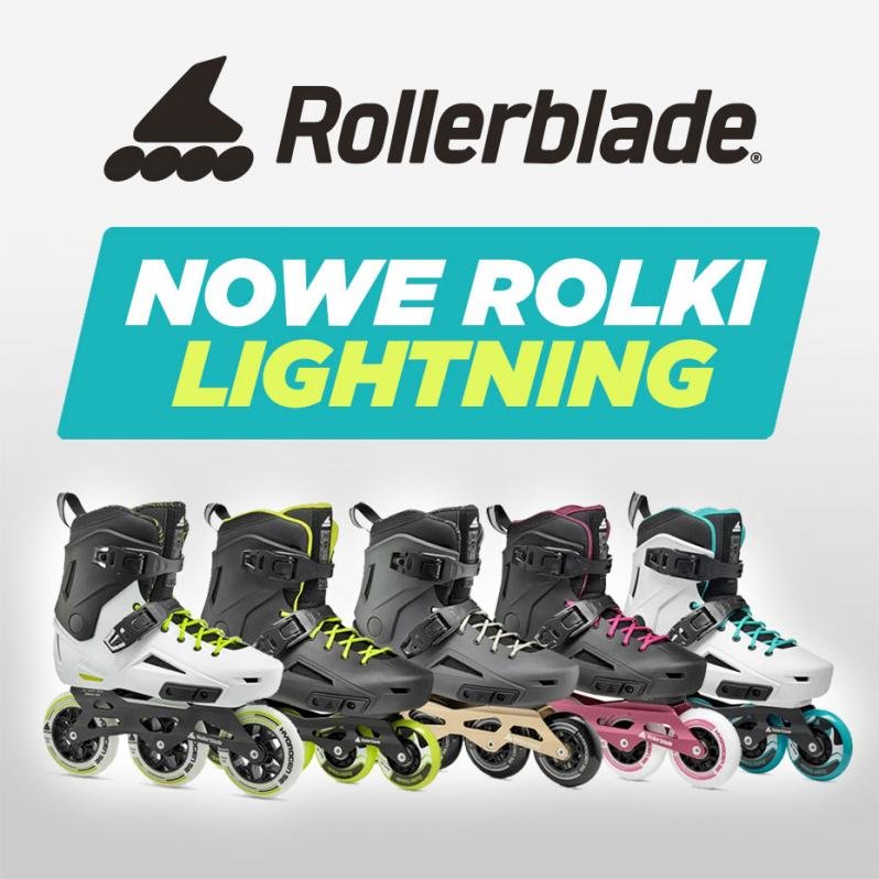Nowe rolki na twardej skorupie Rollerblade Lightning