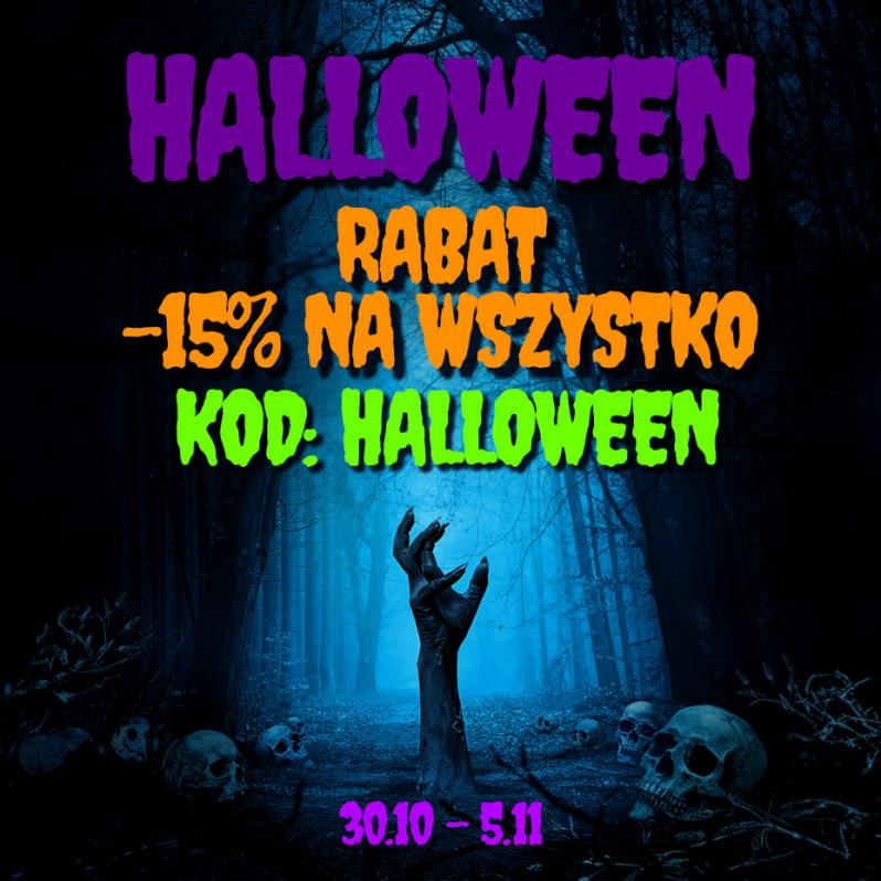 Promocja Halloweenowa – 15% na wszystkie produkty