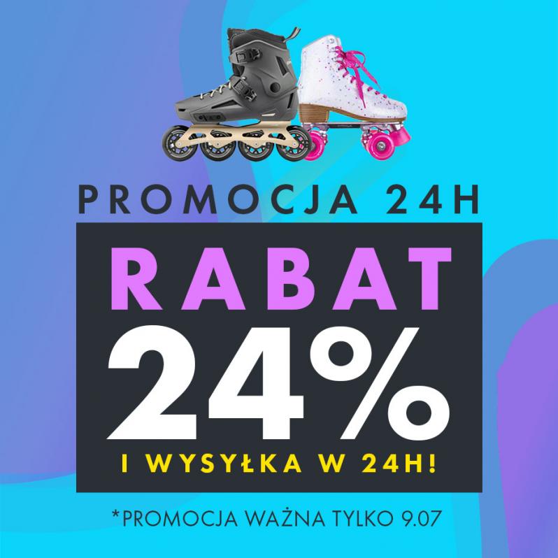 24h superpromocja – zgarnij 24% rabatu!