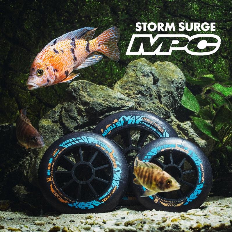 Kółka do jazdy szybkiej na deszcz MPC - Storm Surge