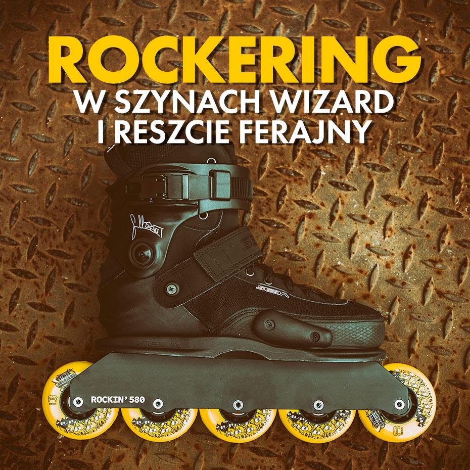 Jak działa rockering w szynach do rolek typu Wizard?