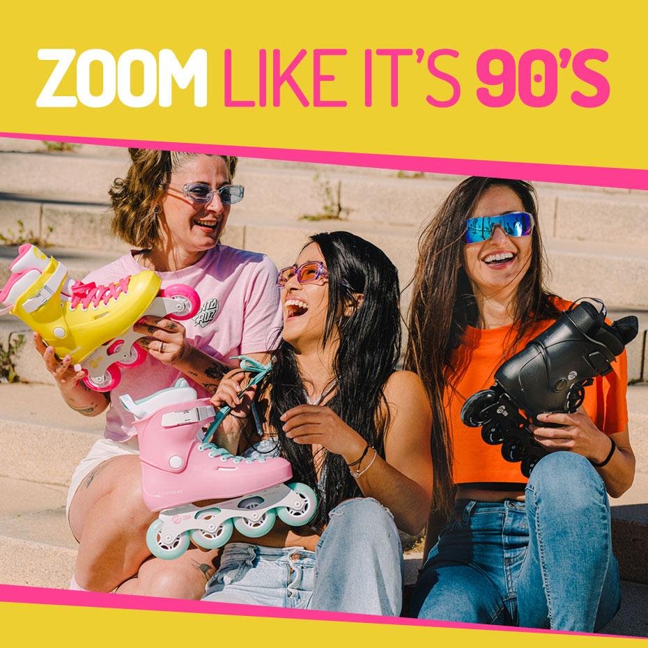 Nowa kolekcja rolek Powerslide Zoom - poczuj klimat lat 90-tych!