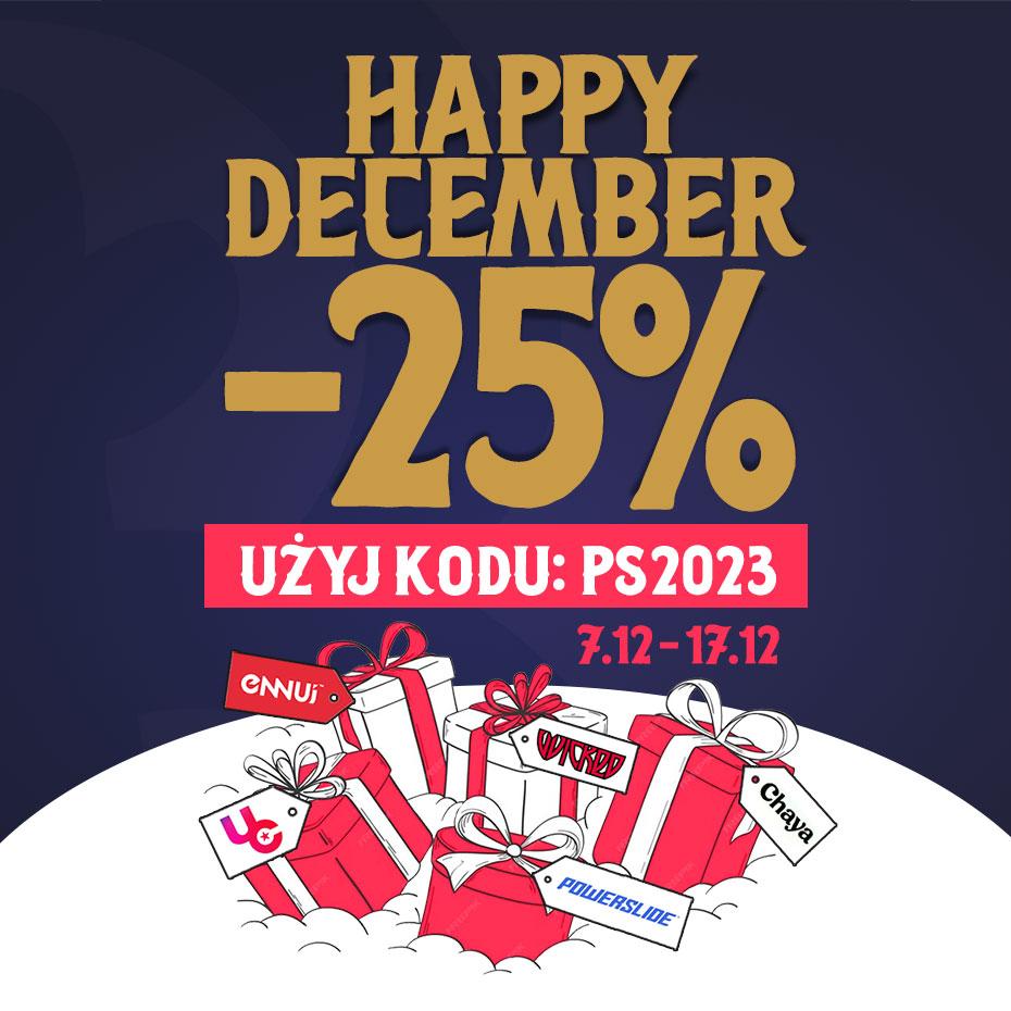 Happy December - Wyprzedaż Powerslide