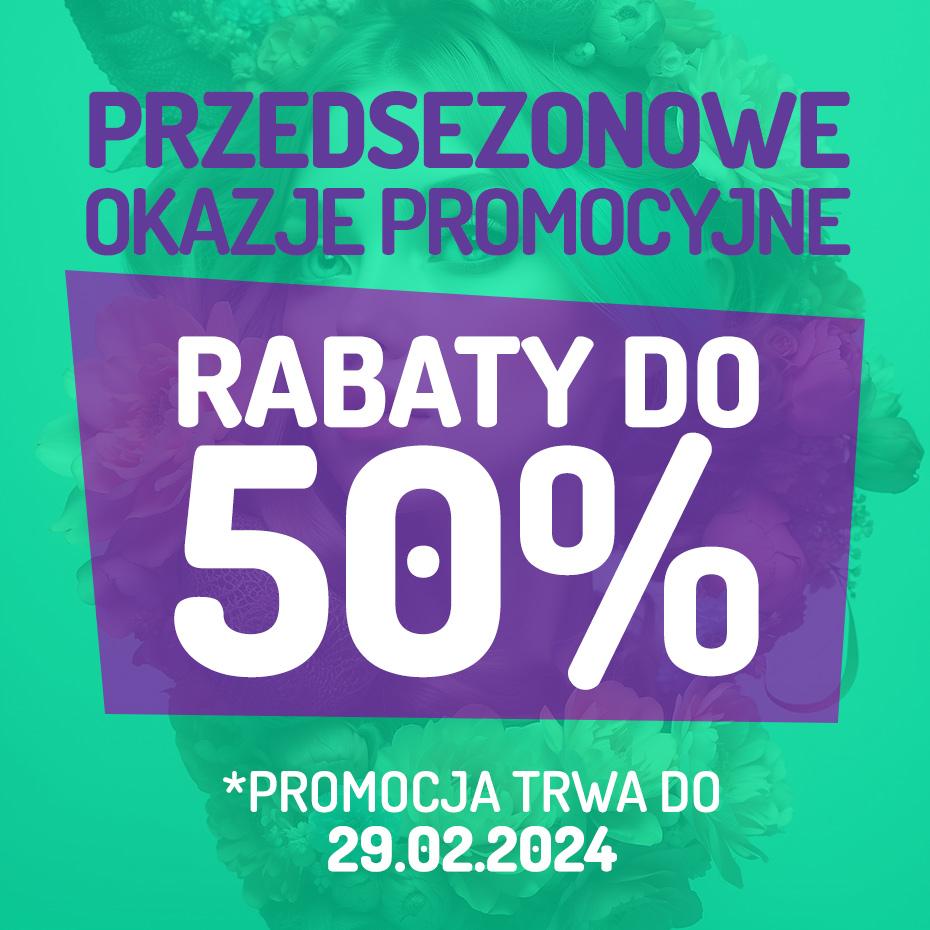 Przedsezonowa oferta specjalna - rolki, wrotki, kaski i ochraniacze