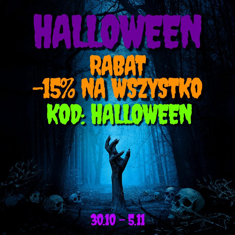 Promocja Halloweenowa – 15% na wszystkie produkty