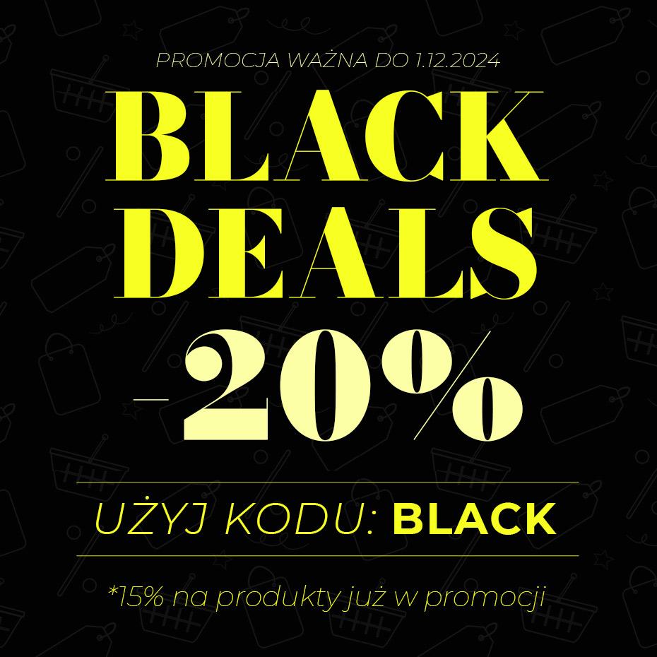 BLACK DEALS - Rabat 20%!