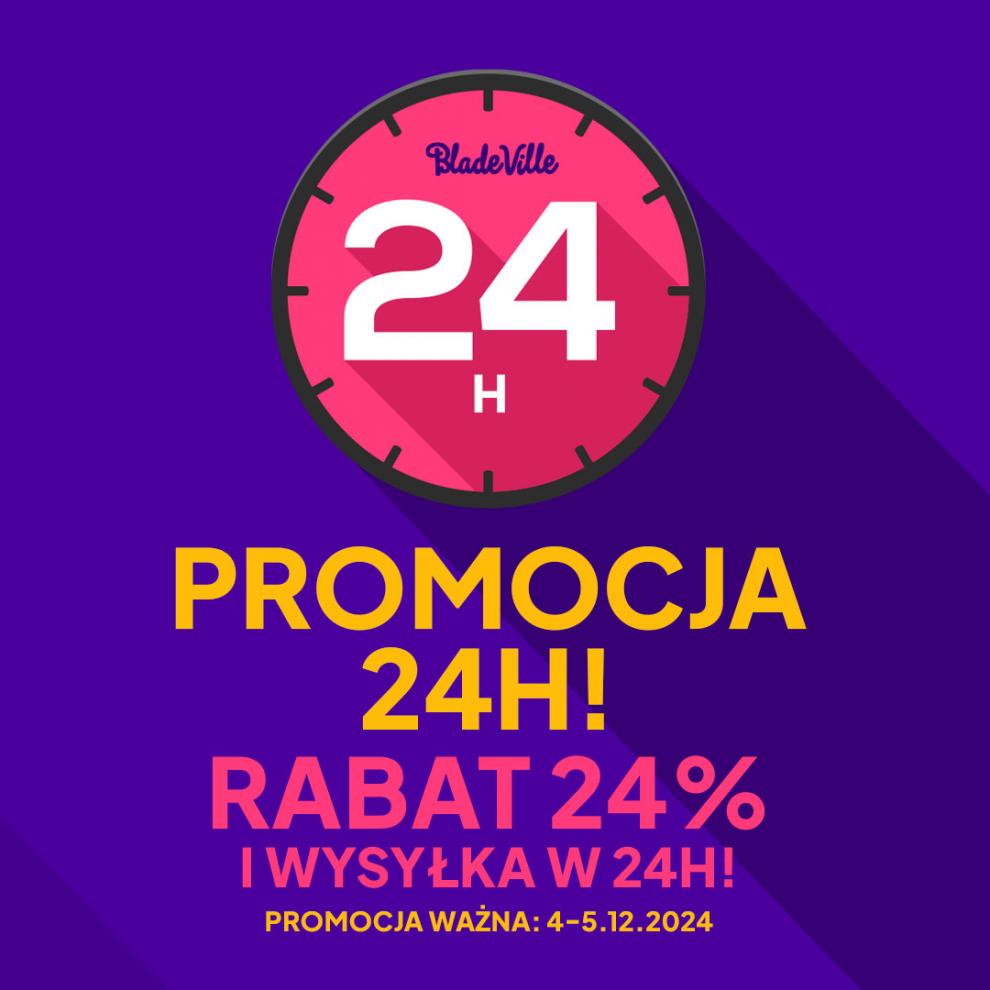 Promocja 24h - rabat 24%!