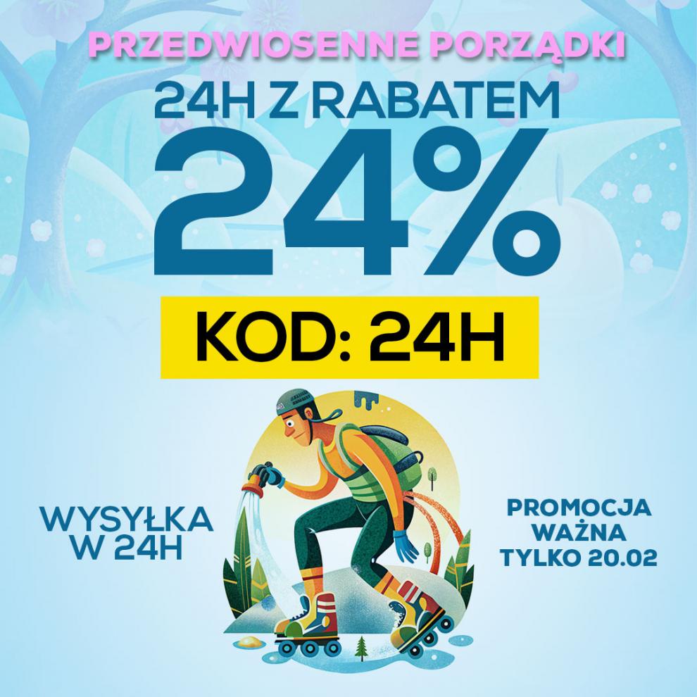 Przed-Wiosenne witrzenie Magazynów: 24% rabatu i wysyłka w 24h