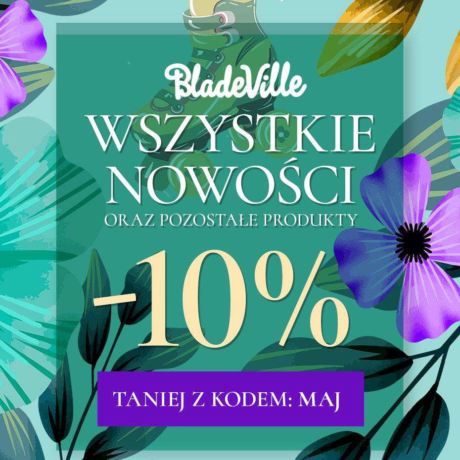 Wszystkie nowości -10% taniej z kodem: maj