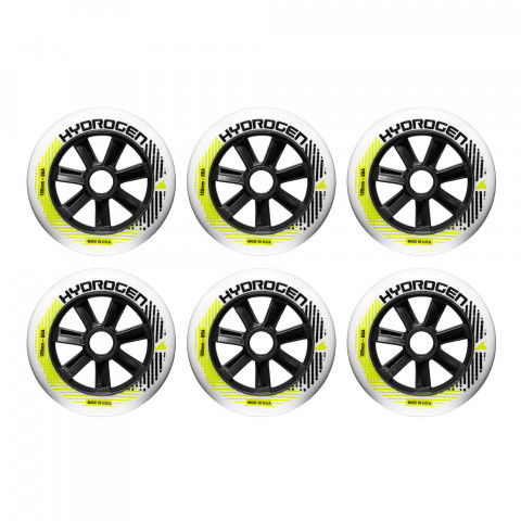 Kółka - Kółka do Rolek Rollerblade Hydrogen 125mm/85a - Białe (6 szt.) - Zdjęcie 1