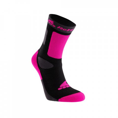 Skarpetki - Rollerblade Kids Socks - Czarno/Różowe - Zdjęcie 1