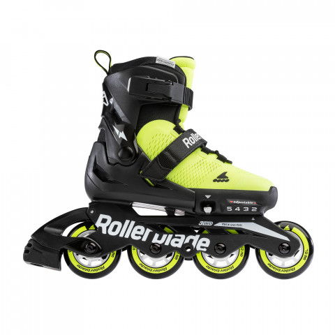Rolki - Rolki Rollerblade Microblade SE - Żółto/Czarne - Zdjęcie 1