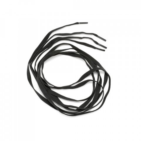 Sznurówki - Sznurówki Rollerblade Crossfire Laces 180cm/70,8'' - Czarne - Zdjęcie 1