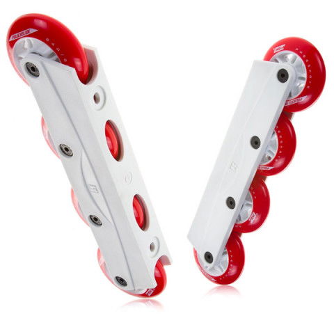 Szyny - Szyny do rolek Kizer Powerblade Advance - Białe - Ready to Roll - Setup - Zdjęcie 1