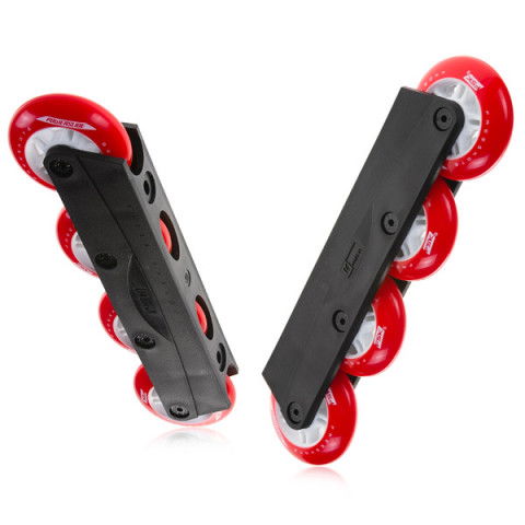 Szyny - Szyny do rolek Kizer Powerblade Advance - Czarne - Ready to Roll - Setup - Zdjęcie 1
