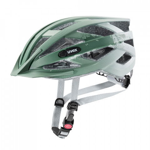 Kaski - Kask Uvex Air Wing cc – Papyrus Moss/Green Mat - Zdjęcie 1