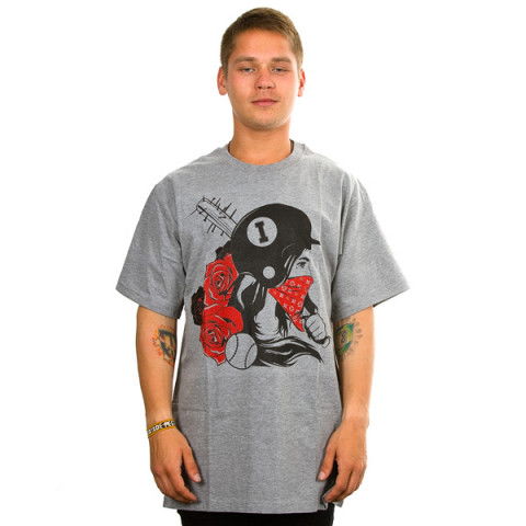 Koszulki - Koszulka Intruz Bandit Queen T-shirt - Szary - Zdjęcie 1