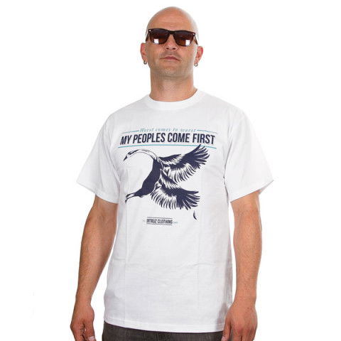 Koszulki - Koszulka Intruz Family First T-shirt - Biały - Zdjęcie 1
