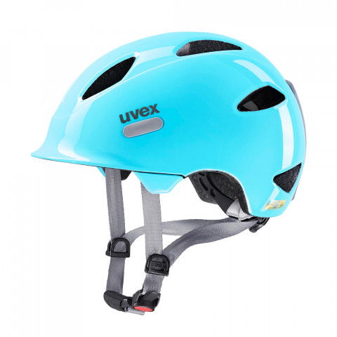 Kaski - Kask Uvex Oyo - Cloud Blue-Grey - Zdjęcie 1