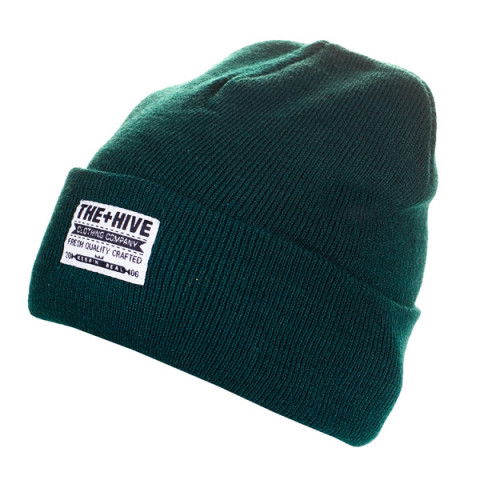 Czapki Zimowe - Czapka The Hive Classic Lumber Beanie - Zielona - Zdjęcie 1