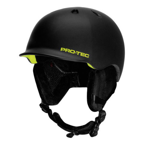 Kaski - Kask Pro-tec Riot Boa AF Helmet - Matte Black/Citrus - Zdjęcie 1
