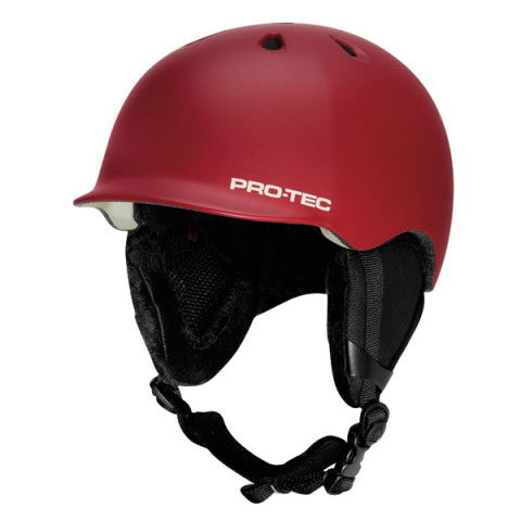 Kaski - Kask Pro-tec Riot Boa Helmet - Matte Deep Red - Zdjęcie 1