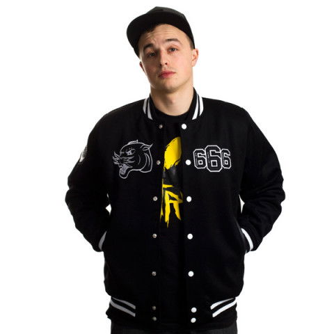 Kurtki - Intruz Friends Family Forever Jacket - Czarna - Zdjęcie 1