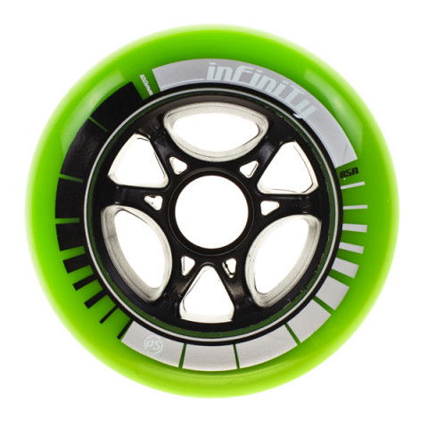 Promocje - Kółka do Rolek Powerslide Infinity 100mm/85a (1 szt.) - Zielone - Zdjęcie 1
