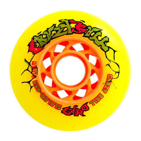 Promocje - Kółka do Rolek Gyro Crazy Ball 80mm/85a - Pomarańczowe - Zdjęcie 1