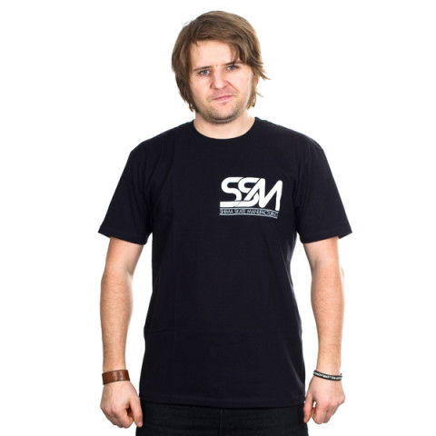 Koszulki - Koszulka Shima Skate Manufacture Logo T-shirt - Czarny - Zdjęcie 1