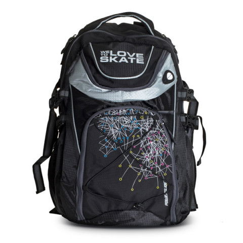 Plecaki - Plecak Powerslide WLTS Backpack - Czarny - Zdjęcie 1