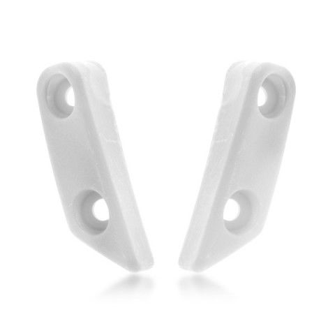 Klamry / Rzepy - Rollerblade Solo/Fusion Buckle Protector (2 szt.) - Biały - Zdjęcie 1