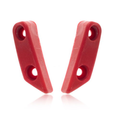 Klamry / Rzepy - Rollerblade Solo/Fusion Buckle Protector (2 szt.) - Czerwony - Zdjęcie 1