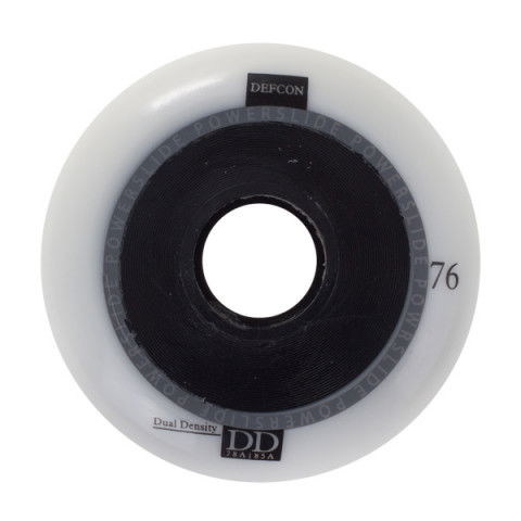Kółka - Kółka do Rolek Powerslide Defcon Dual Density 76mm/78-85a - Białe (1 szt.) - Zdjęcie 1
