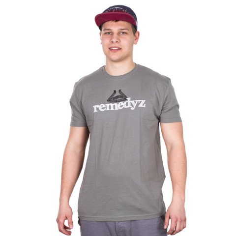 Koszulki - Koszulka Remz Craft T-shirt - Szary - Zdjęcie 1
