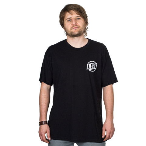 Koszulki - Koszulka Dead Slogan T-shirt - Czarny - Zdjęcie 1