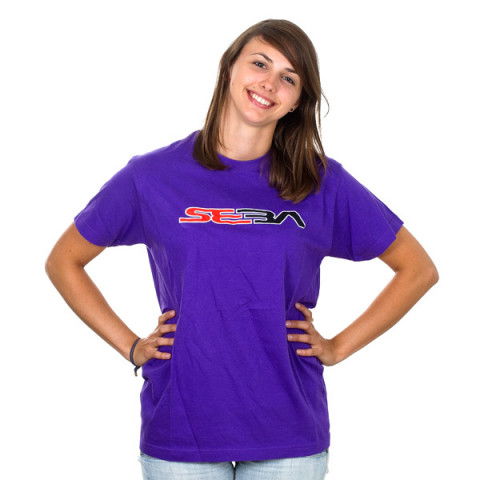Koszulki - Koszulka Seba Logo T-shirt - Fioletowy - Zdjęcie 1
