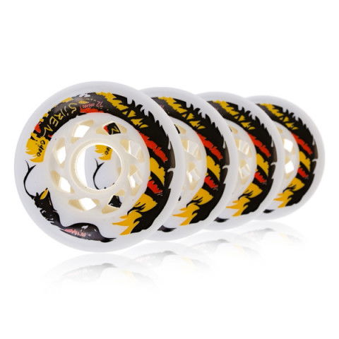 Promocje - Kółka do Rolek Gyro Siren 72mm/84a (4 szt.) - Białe - Setup - Zdjęcie 1