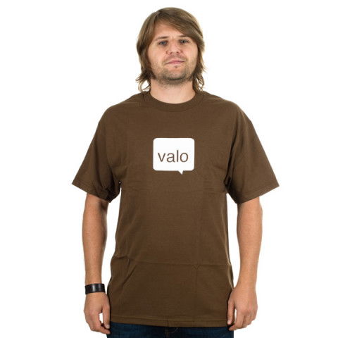 Koszulki - Koszulka Valo Cloud T-shirt - Brązowy - Zdjęcie 1