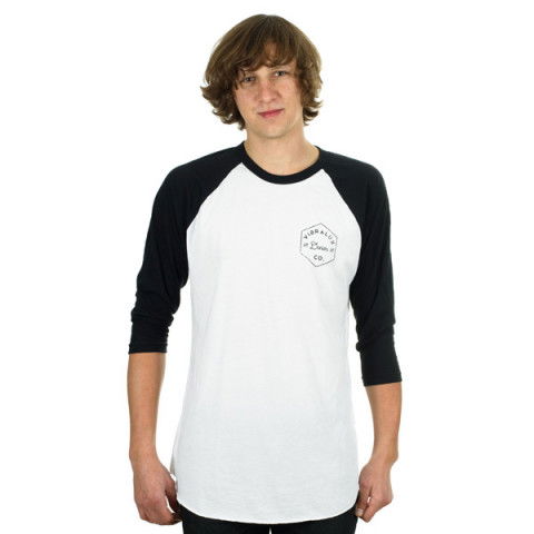Longsleeve - Longsleeve Vibralux Tally Raglan 3/4 Sleeve - Biały - Zdjęcie 1