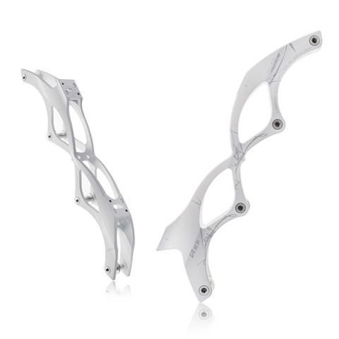 Promocje - Szyny do rolek Powerslide Vi Mag Frames 10,25" (4x84mm) 165mm - Across - BIała - Zdjęcie 1