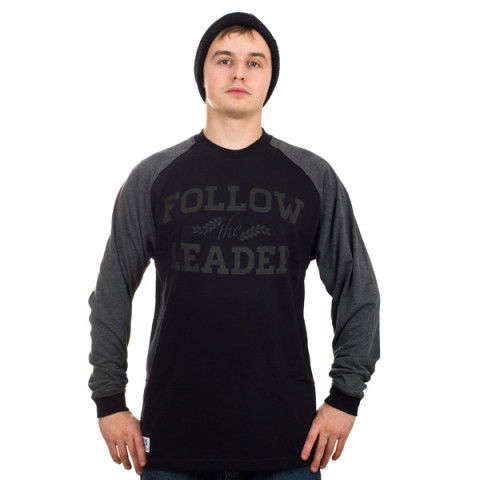 Longsleeve - Longsleeve Intruz Follow Longsleeve - Czarny - Zdjęcie 1