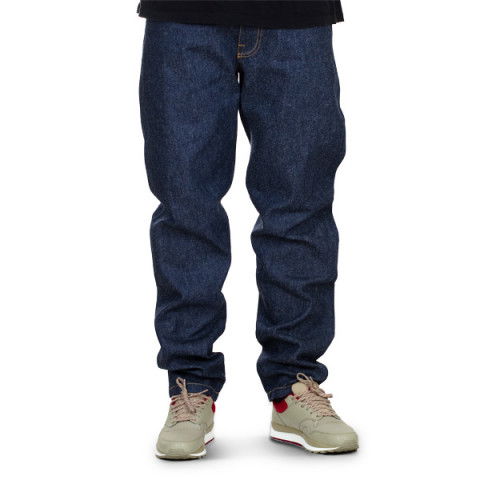 Spodnie - Intruz Old Wolf Denim - Ciemno Niebieskie - Zdjęcie 1