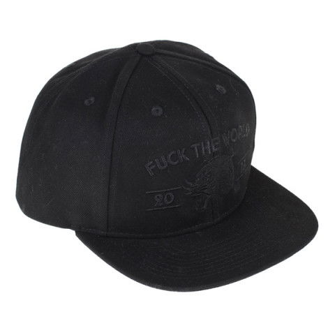 Czapki z daszkiem - Czapka z daszkiem Intruz Fuck The World Snapback - Zdjęcie 1