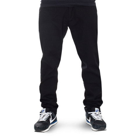 Spodnie - The Hive Classic Chino Slim - Czarne - Zdjęcie 1