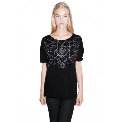 Koszulki - Koszulka The Hive Polygon T-shirt - Czarny - Zdjęcie 1